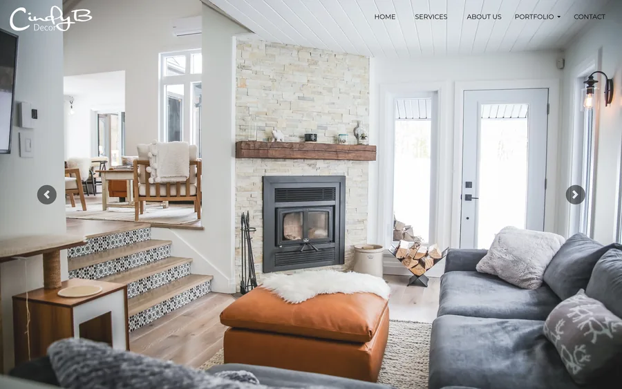 Site web Cindy B Decor