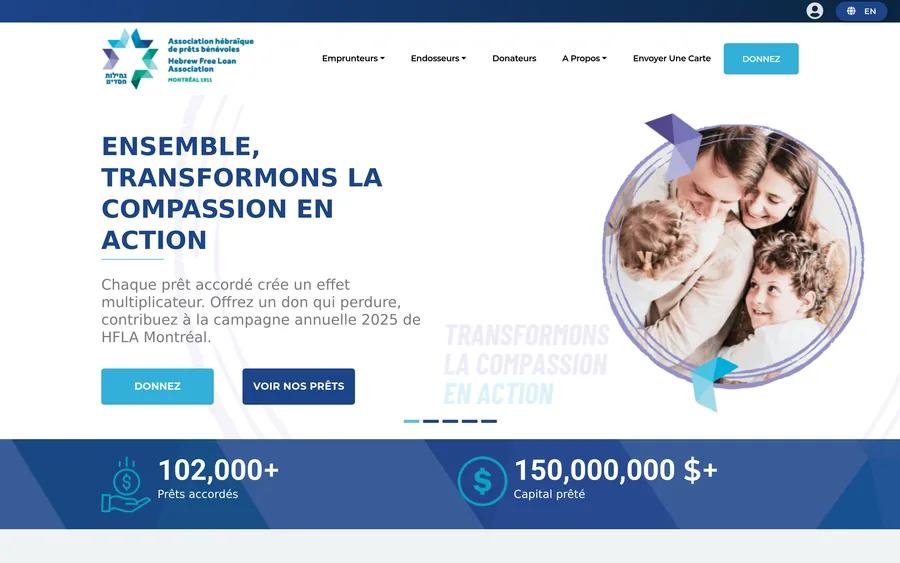 Site web HFLA Montreal