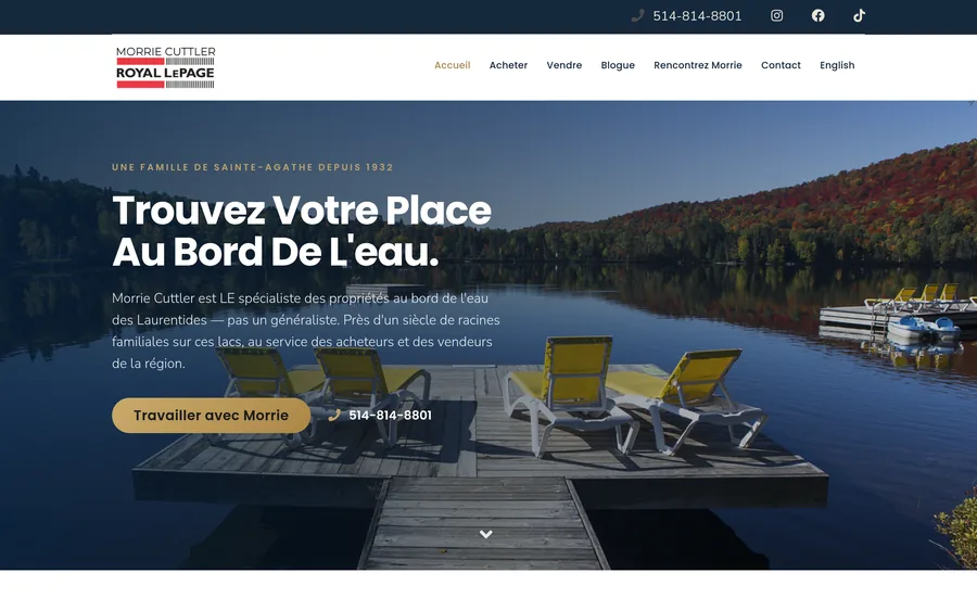 Site web Morrie Cuttler, Royal LePage