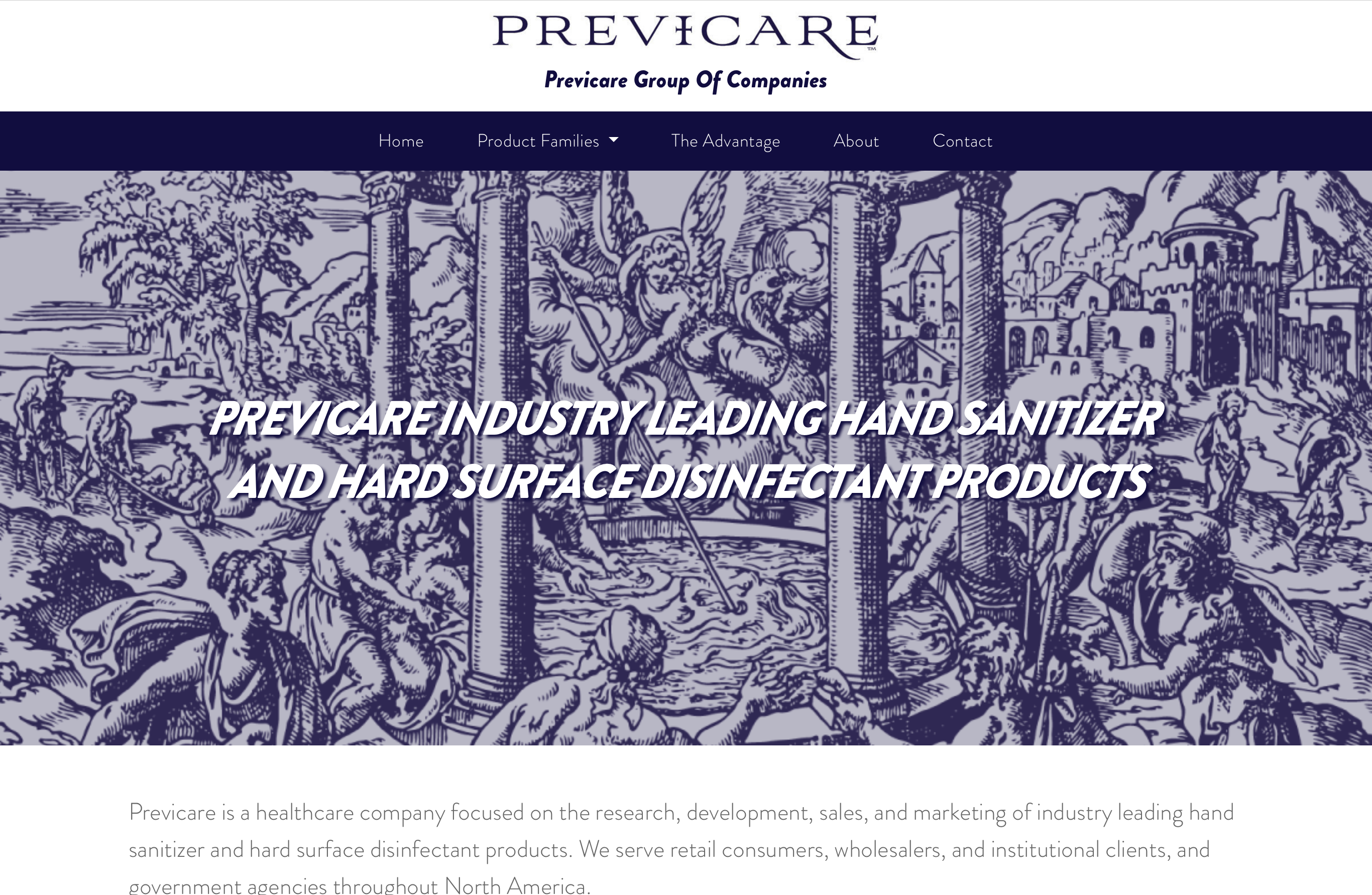 Previcare Group Website