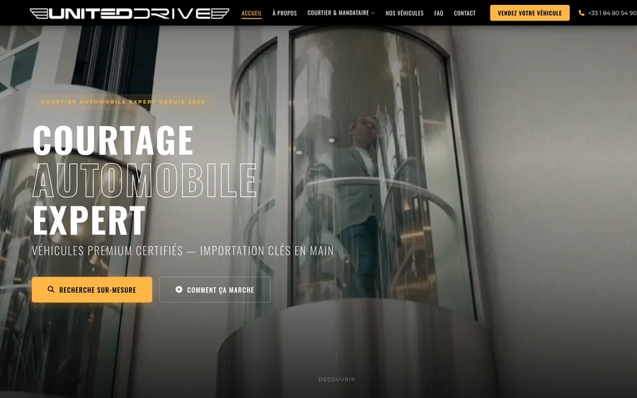 United Drive website